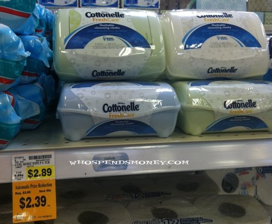$0.89 Cottenelle FreshCare Cleansing Cloths @ Fred Meyer
