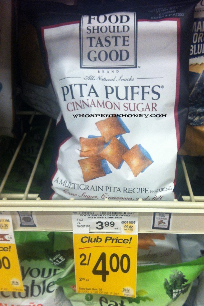 $0.50 Food Should Taste So Good Pita Puffs @ Safeway
