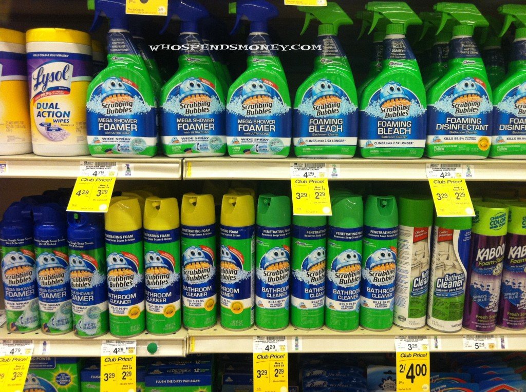 Scrubbing Bubbles Cleaners as low as FREE @ Safeway