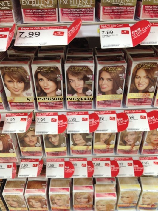 Better than FREE L'Oreal Excellence Hair Color @ Target