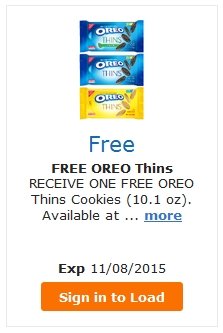 FREE Oreo Thins –LOAD TODAY @ Fred Meyer/QFC