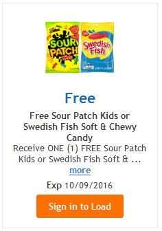 FREE Sour Patch Kids or Swedish Fish – LOAD TODAY @ Fred Meyer/QFC