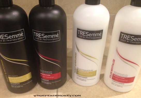 FREE TRESemme Shampoo and Conditioner @ Safeway