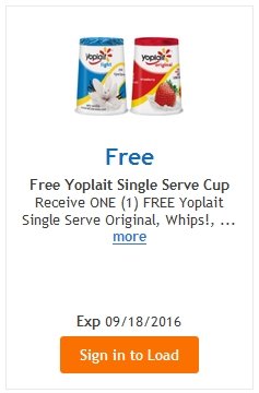 FREE Yoplait Yogurt – LOAD TODAY @ Fred Meyer/QFC