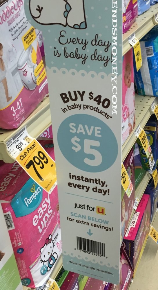 $1.24 Luvs Jumbo Pack Diapers @ Safeway