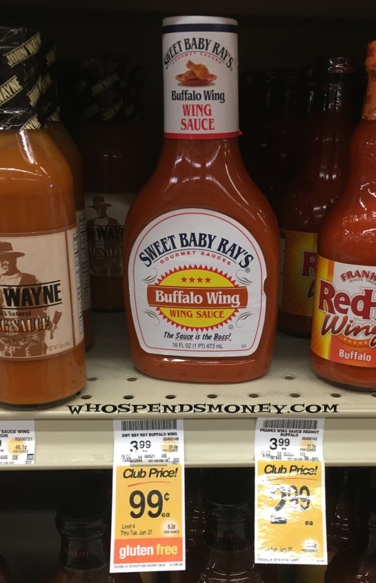 FREE Sweet Baby Rays Wings Sauce & Marinades @ Safeway
