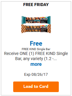 FREE King Bar (Single) LOAD TODAY @ Fred Meyer/QFC